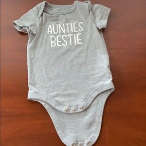 Aunt baby onesie